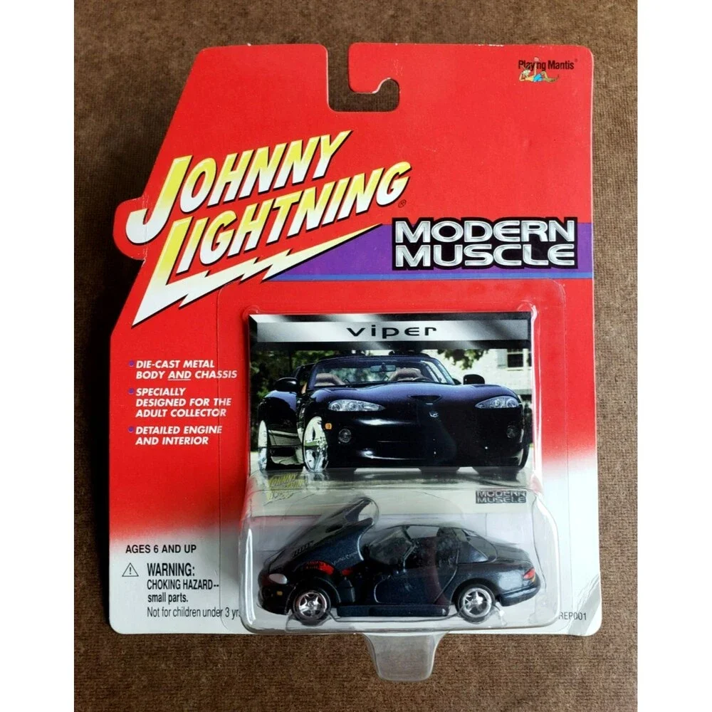 2000 Johnny Lightning DODGE VIPER RT/10 CONVERTIBLE 1/6 Modern Muscle Serie 1:64